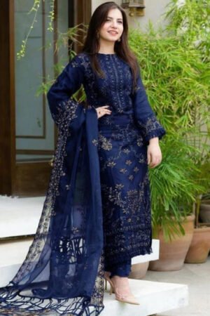 DARANIL LAWN EMB 3PC SUIT BY IRHAS