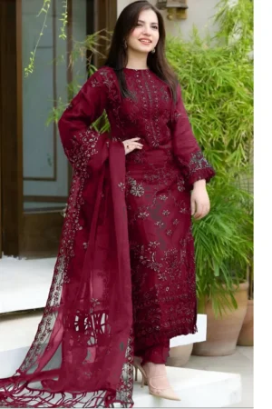 Dananil Winter 3-Piece | Premium Heavy Embroidered Collection – IR-2026/1